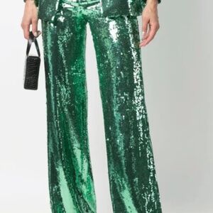 PHILIPP PLEIN LONG TROUSERS PAILLETTES size M